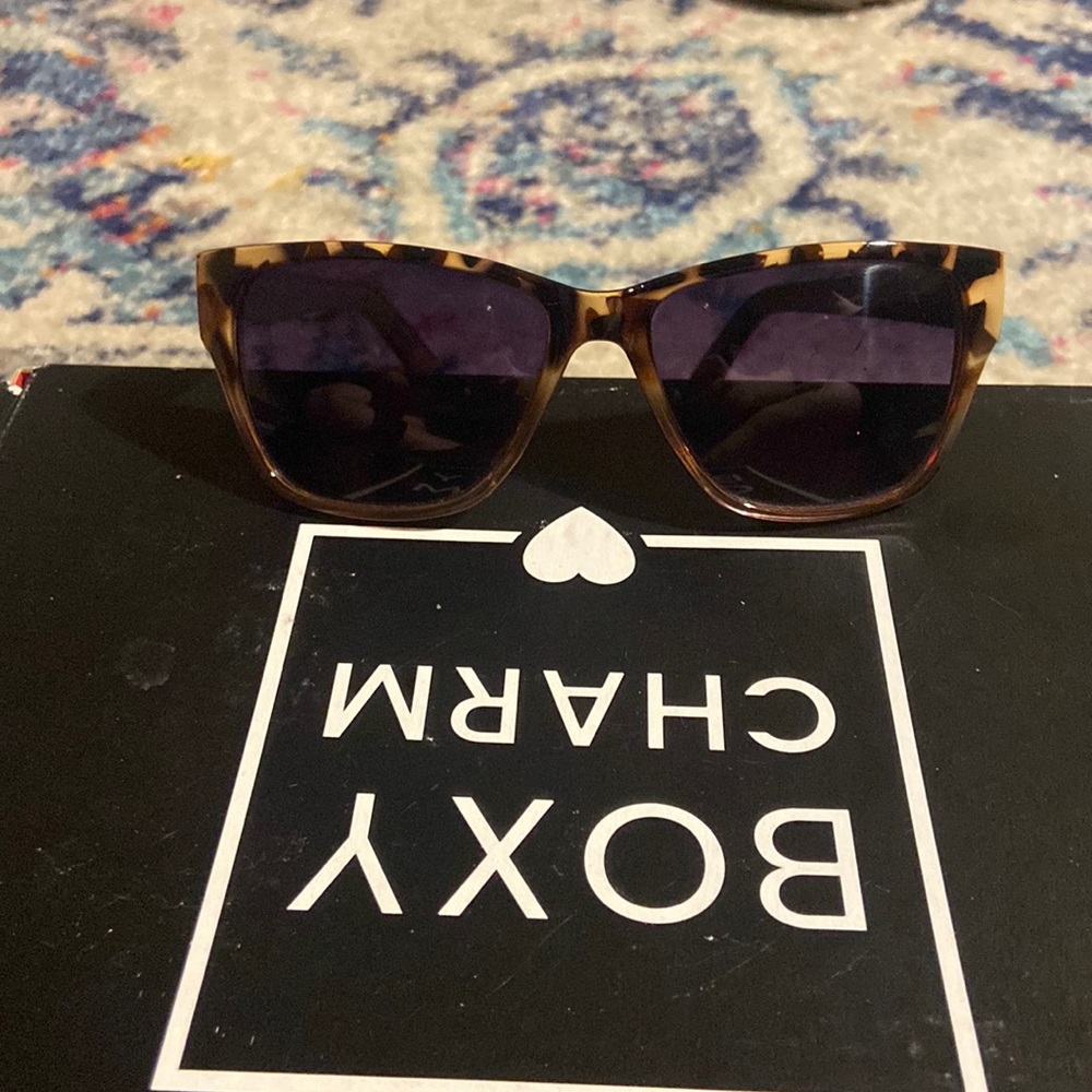 Betsey Johnson Leopard Sunglasses